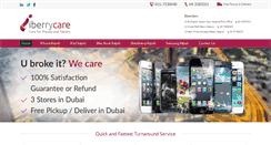 Desktop Screenshot of iberrycare.com
